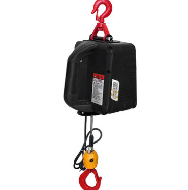 便攜式牽引電動(dòng)葫蘆是空調(diào)外機(jī)師傅的得力工具